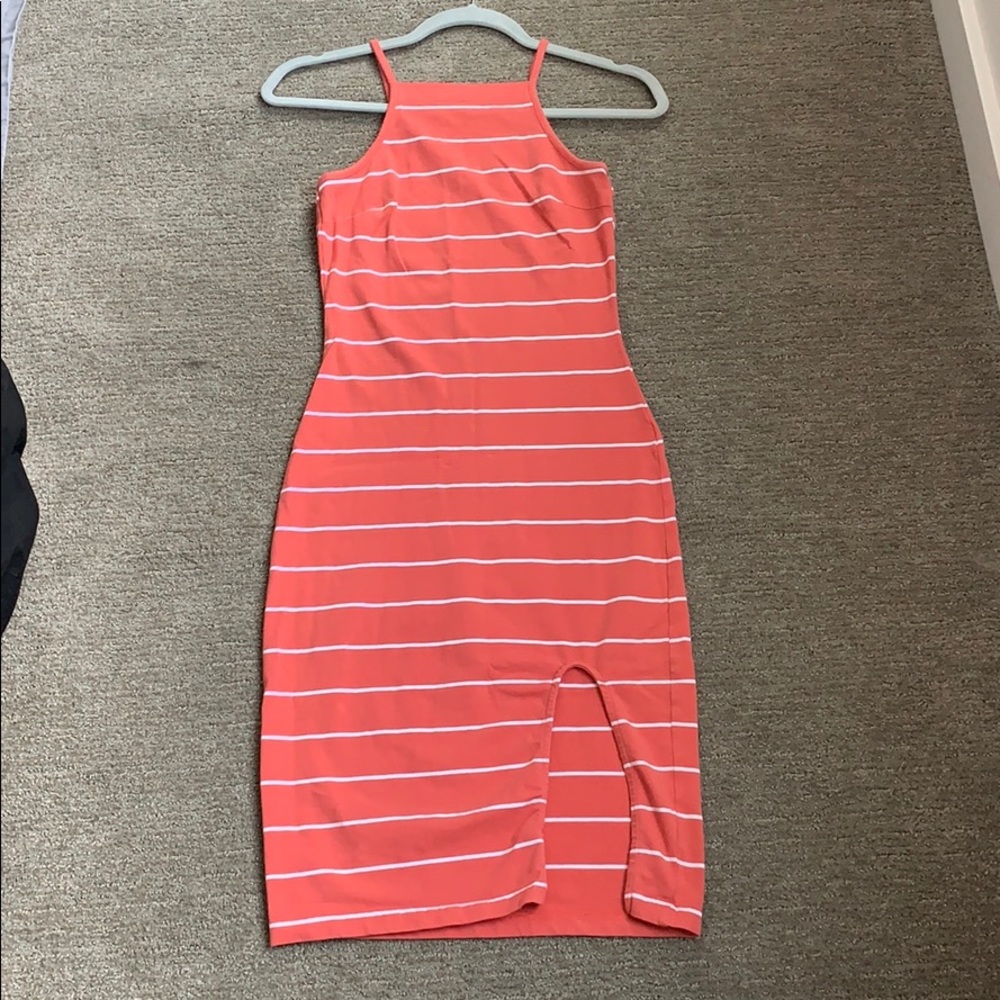 Striped Bodycon Dress
